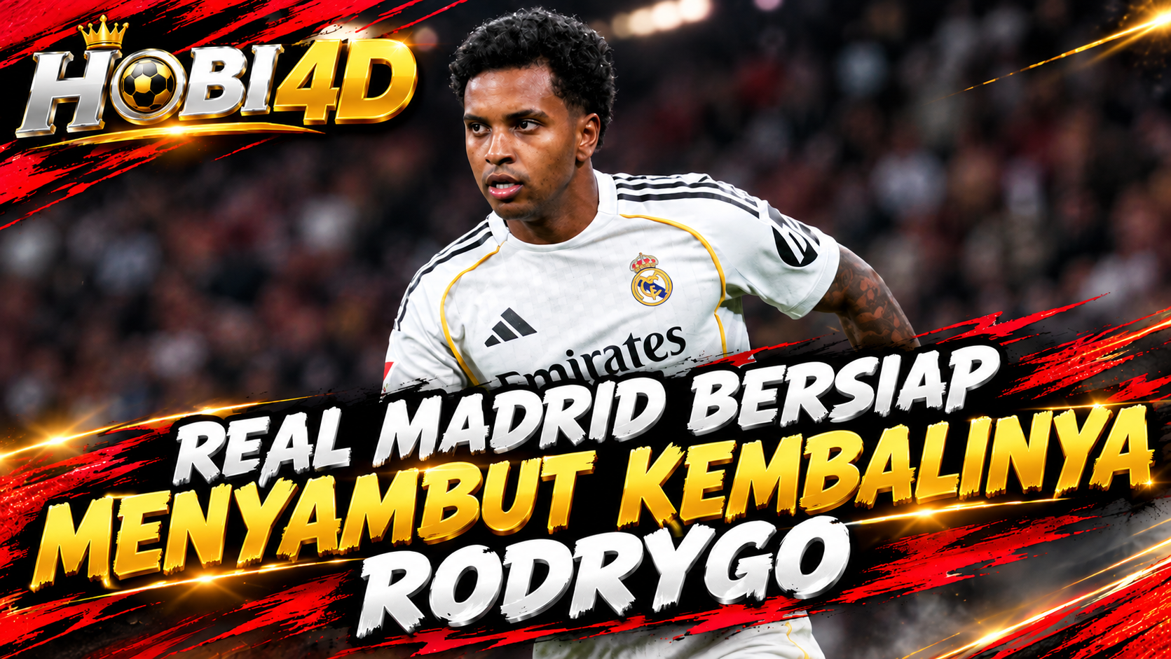 Real Madrid Bersiap Menyambut Kembalinya Rodrygo